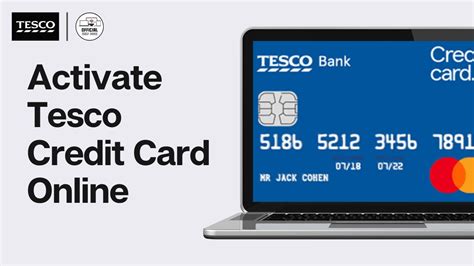 activate tesco credit card contactless|Tesco contactless card payment.